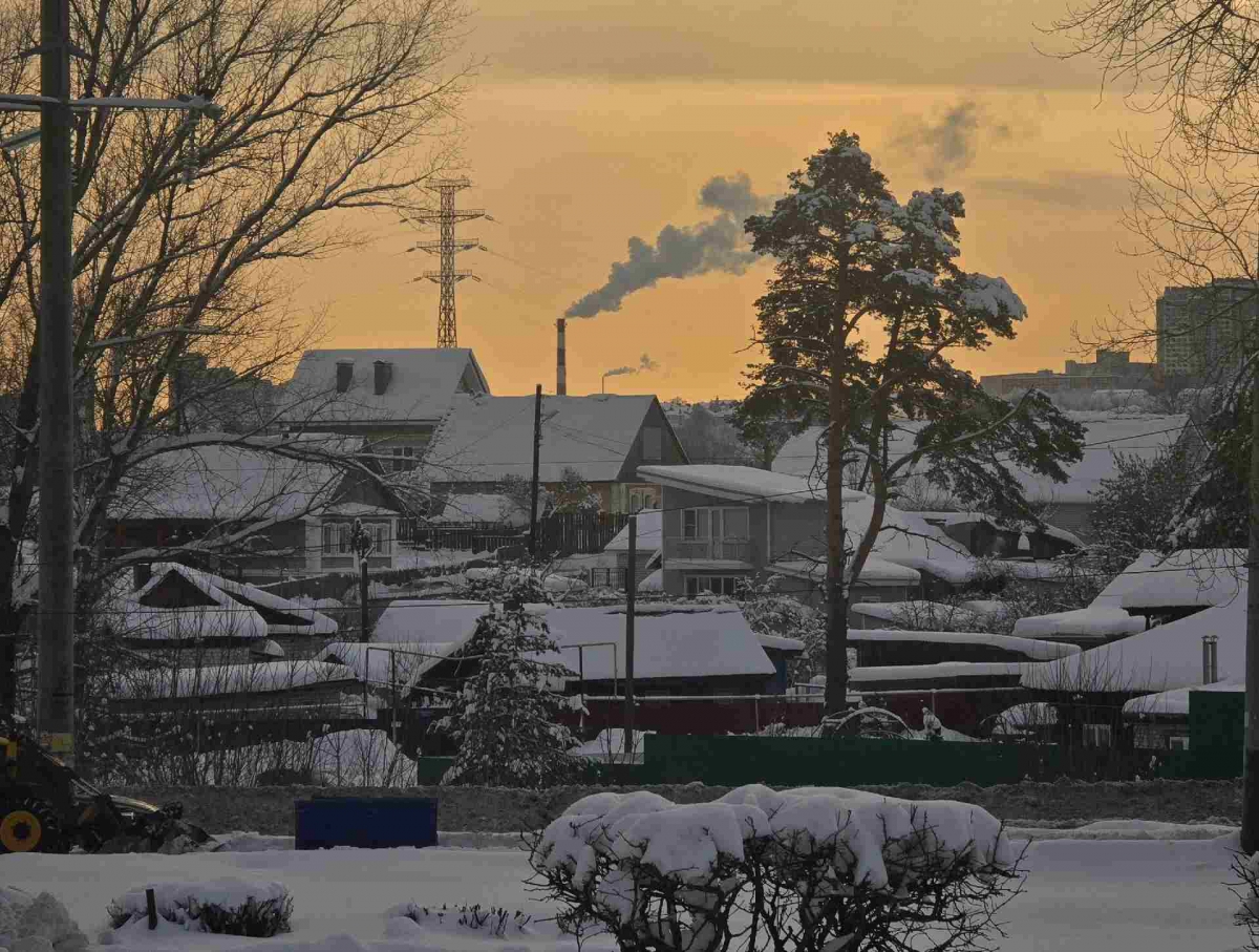Уборка снега на Бору. Продолжение