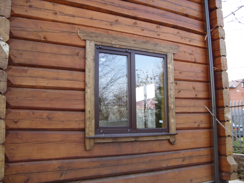 Обналичники на окна в деревянном доме