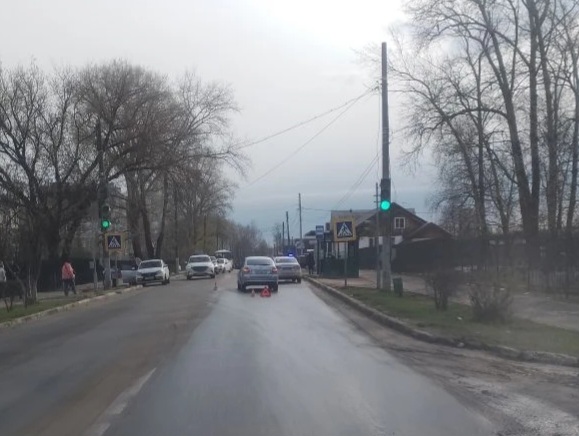 На улице Коммунистической произошло ДТП с участием ребёнка