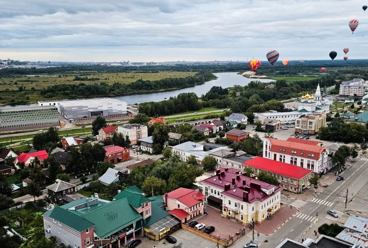 Бор с высоты птичьего полета